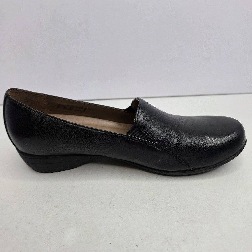 Dansko Black Clogs Leather Upper/Lining Size 8.5/39 - Picture 4 of 9